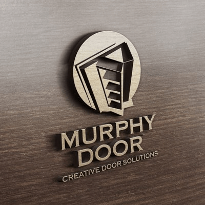 Murphy Door Case Study Wooden Logo